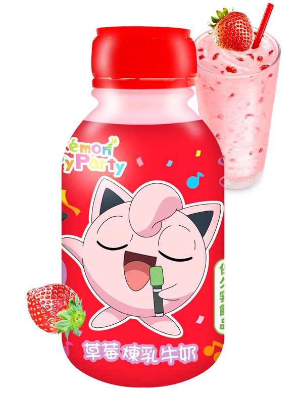 Batido de Milky Soft de Chocolate | Pokemon Party | Jigglypuff 290 ml.