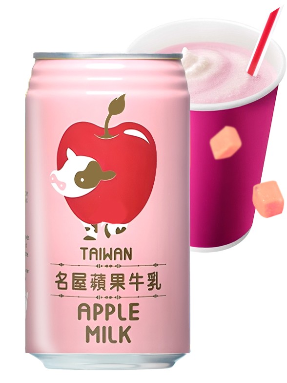 Bebida Apple & Milk 340 ml.