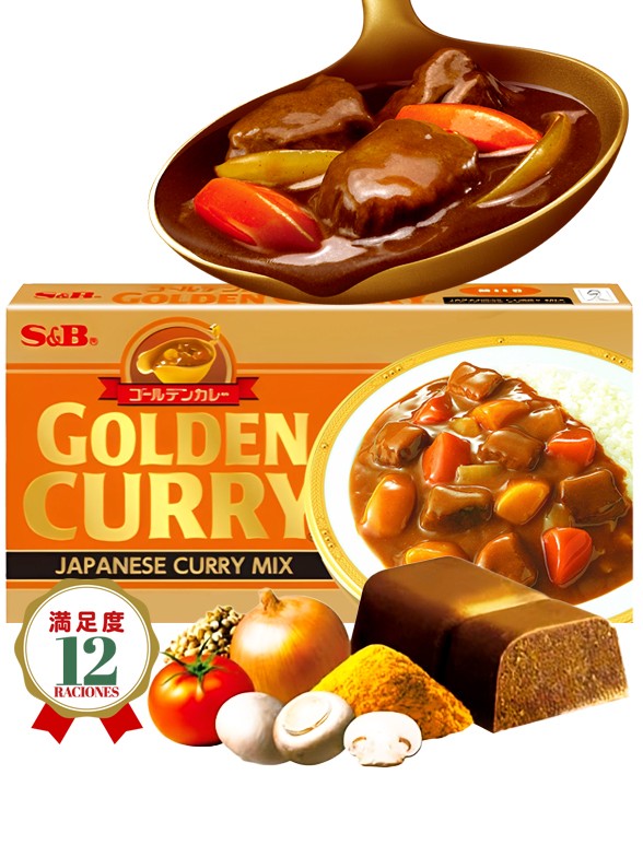 Curry Japonés con 35 Especias | Golden Curry | 12 raciones