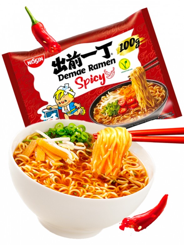 Demae Ramen Nihon Classic Sésamo y Shoyu Picante 100 grs.