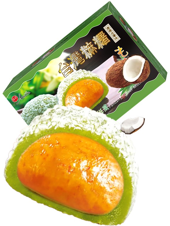 Mochis Receta Midafu de Pandan y Coco | Awon 180 grs.