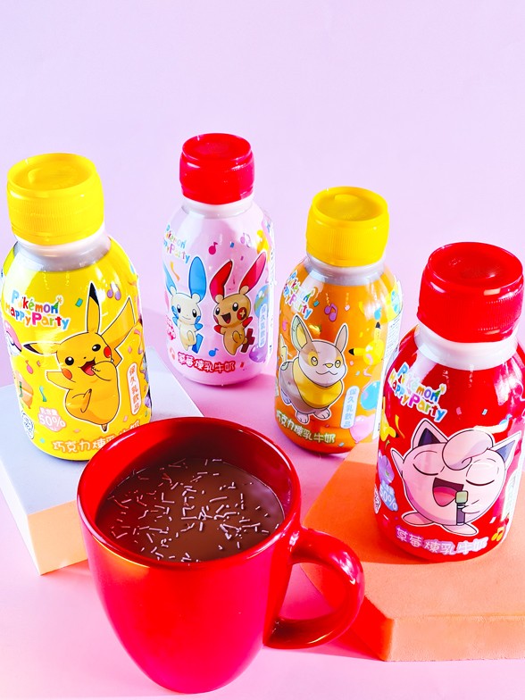 Batido de Milky Soft de Chocolate | Pokemon Party | Pikachu 290 ml.