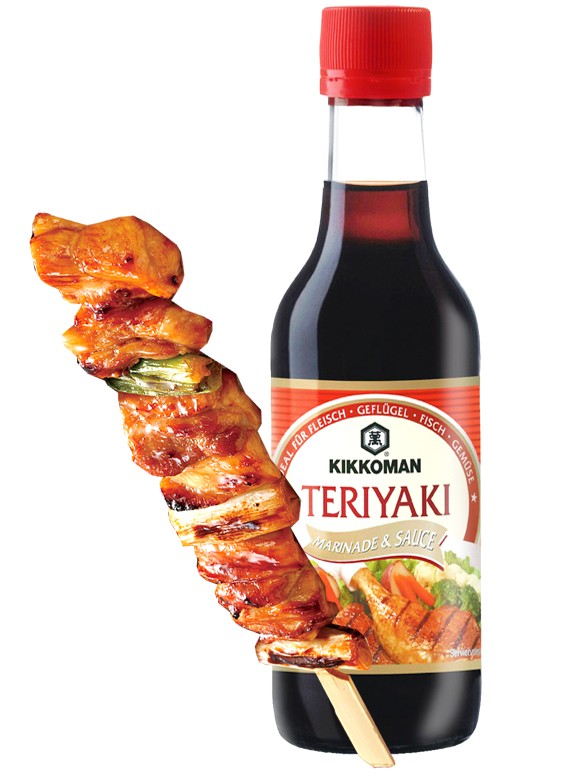 Salsa Teriyaki Marinada Kikkoman 250 ml.