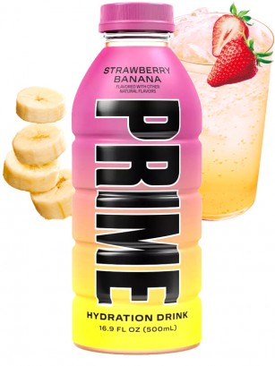 Prime Hydration Fresa Banana 500 ml.