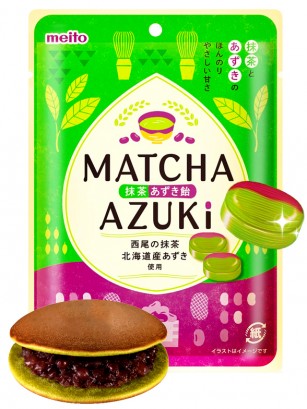 Caramelos Japoneses Matcha y Azuki | Meito 45 grs.