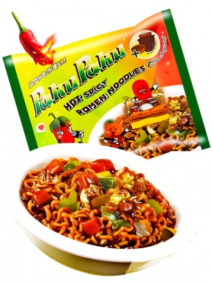 Fideos Ramen Salteados Chachajang Hot & Spicy | Paku Paku 140 grs.