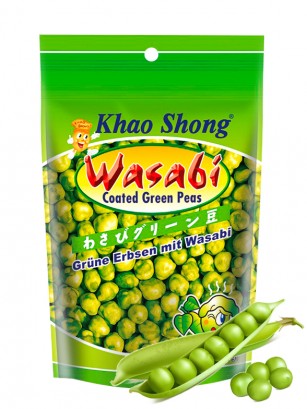 Guisantes Verdes Japoneses Sayaendo con Wasabi 120 grs.