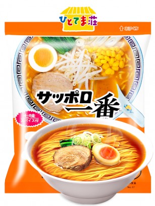 Fideos Ramen Donburi de 8 Misos y Pollo | Receta de Sapporo 100 grs.