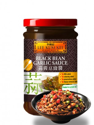 Salsa de Judia Negra Jajang con Ajo | Lee Kum Kee 165 ml.