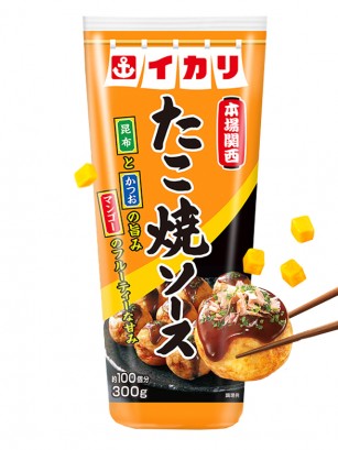 Salsa Takoyaki Ikari | Sabor Afrutado 300 grs.