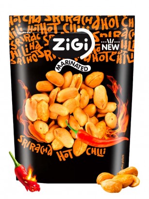 Snack de Cacahuetes Sriracha Hot Chili | Edición Especial 70 grs.