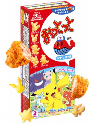 Snack Okito Usukushi Sabor Pollo | Edición Pokémon 52 grs.