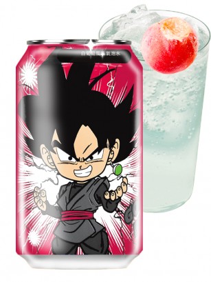 Refresco Clear Ocean Bomb Momo | Edición Dragon Ball | Goku Black 330 ml.