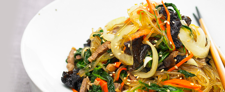 Fideos Coreanos Japchae